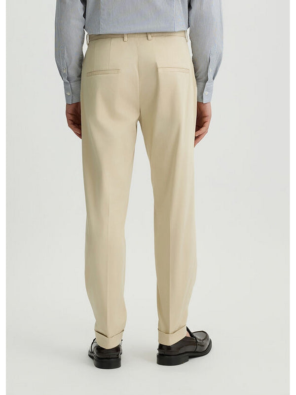Pantaloni Uomo LIU JO UOMO - Pantaloni da uomo con pinces - Beige