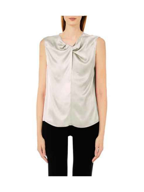 Canotte e top Donna Liu Jo - Top in raso - Grigio