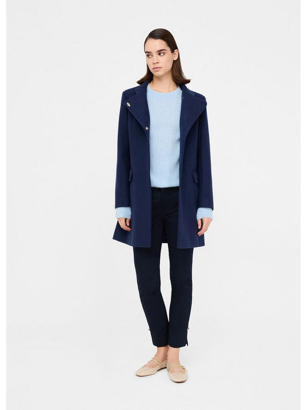 Cappotti Donna Liu Jo - Cappotto in panno double - Blu