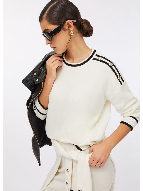 Maglie Donna Liu Jo - Maglia Liu Jo Better - Bianco