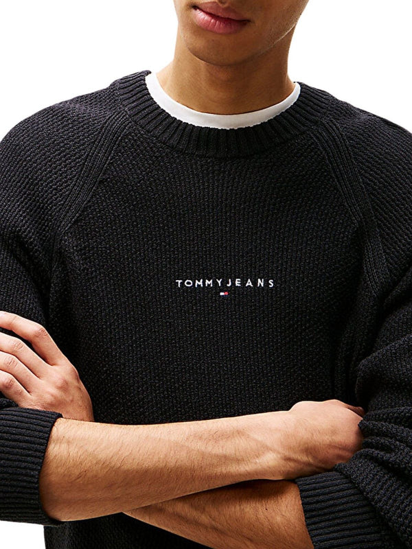 Maglioni Uomo Tommy Hilfiger - Maglia - Nero