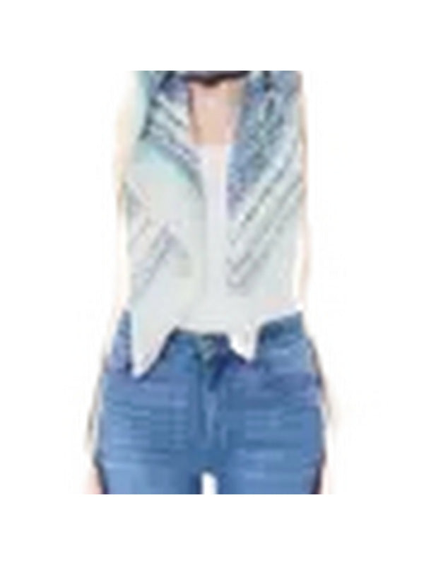 Foulard Donna Liu Jo - Foulard con stampa animalier - Azzurro