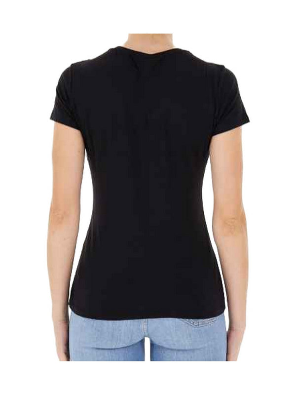 T-shirt Donna Liu Jo - T-Shirt M/C Shiny Cities - Nero