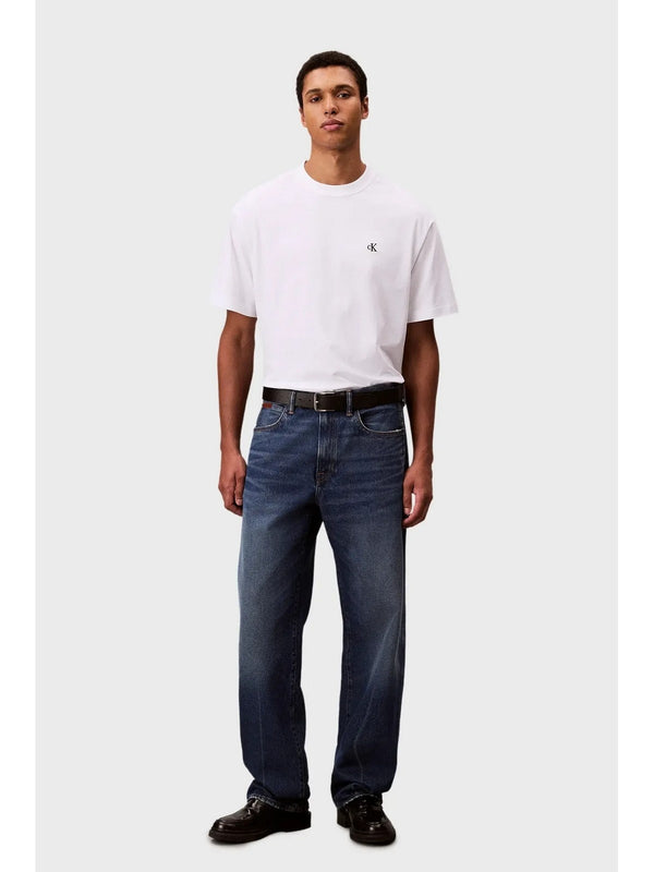 T-shirt Uomo Calvin Klein - T-Shirt In Cotone - Bianco