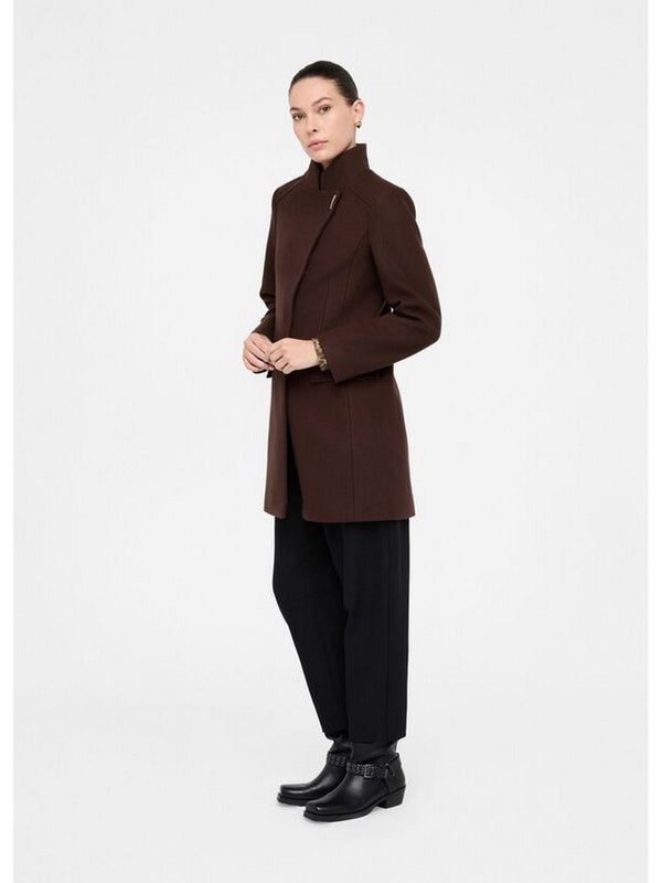 Cappotti Donna Liu Jo - Cappotto in panno double - Marrone
