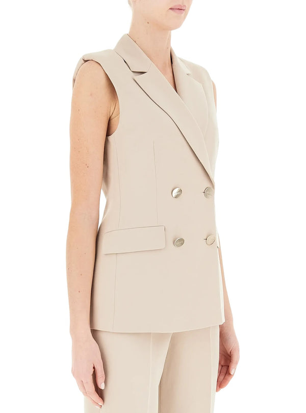Gilet Donna Liu Jo - Gilet doppiopetto - Beige