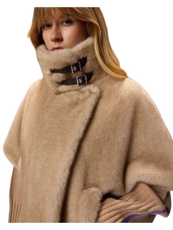 Pellicce Donna Pinko - Comodino Cappa - Beige