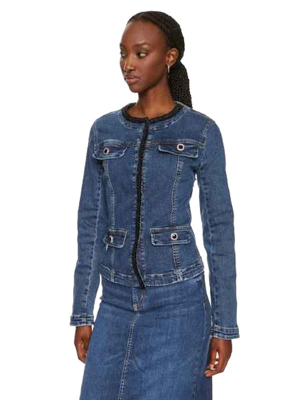 Giacche Donna Liu Jo - Giacca Braid - Denim