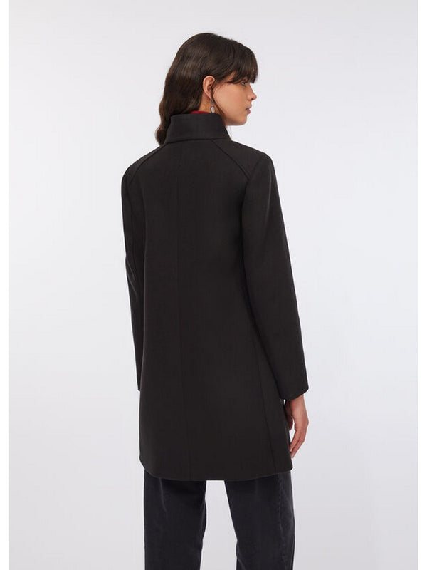 Cappotti Donna Liu Jo - Cappotto in panno double - Nero