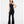 Load image into Gallery viewer, Pantaloni Donna Liu Jo - Pantaloni flare con cintura - Nero
