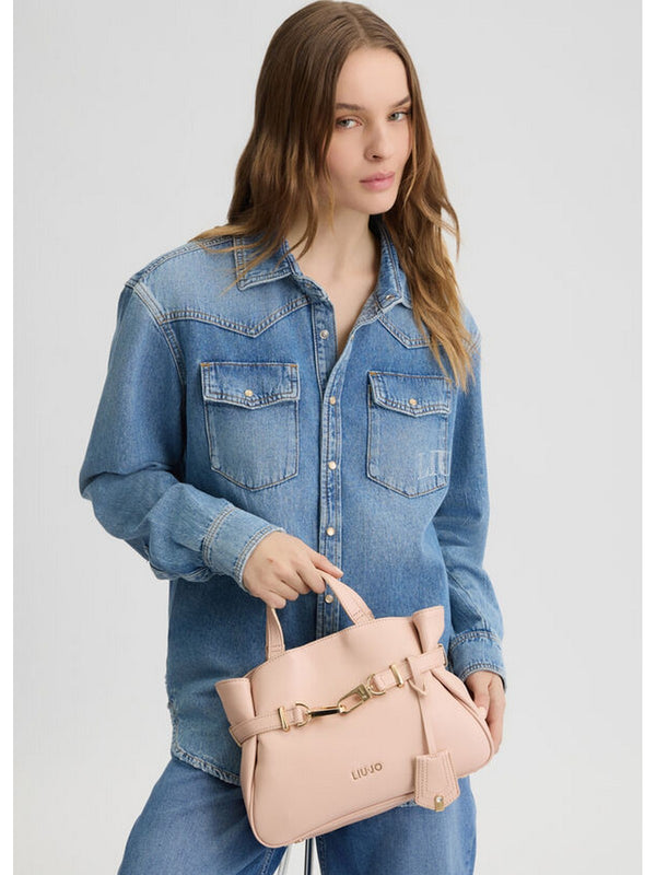 Borse a spalla Donna Liu Jo - Shopping bag Liu Jo Better - Cipria