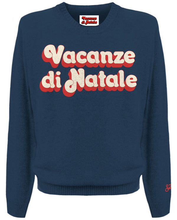 Maglie Uomo Mc2 Saint Barth - Maglia Heron Special Edition Vacanze Di Natale - Blu