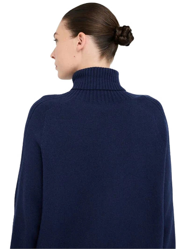 Maglie Donna Liu Jo - Maglia in misto lana con intarsi - Blu