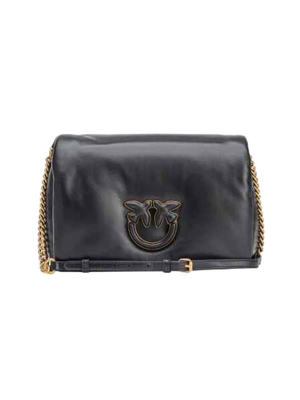 Borse a tracolla Donna Pinko - Classic Love Bag Click Puff - Nero