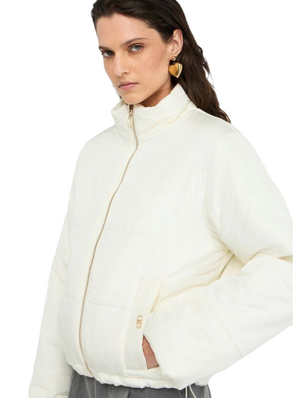Giubbini Donna Liu Jo - Giacca in nylon trapuntato e maglia - Grigio