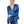 Carica l&#39;immagine nel Visualizzatore galleria, Camicie Donna Kaos - Blusa - Blu
