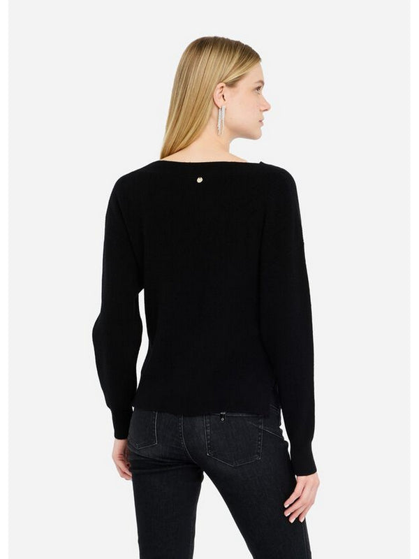 Maglie Donna Liu Jo - Maglia in lana e cashmere - Nero
