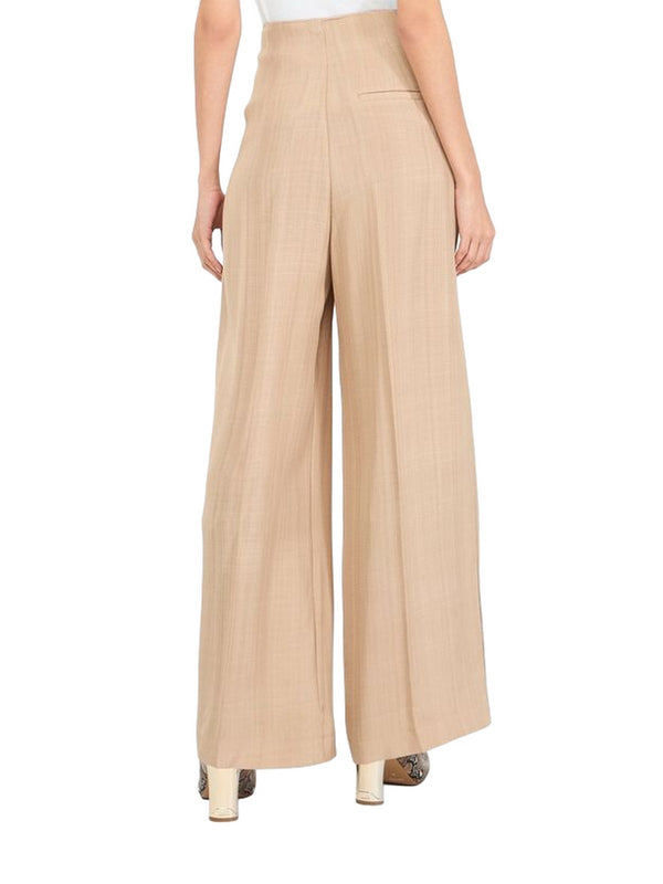 Pantaloni Donna Liu Jo - Pantaloni wide leg - Beige
