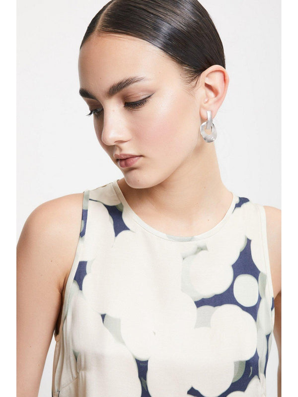Canotte e top Donna ottod'Ame - Top in viscosa stampata - Multicolore