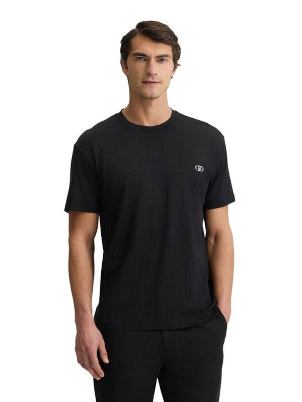 T-shirt Uomo LIU JO UOMO - T-shirt con logo - Nero