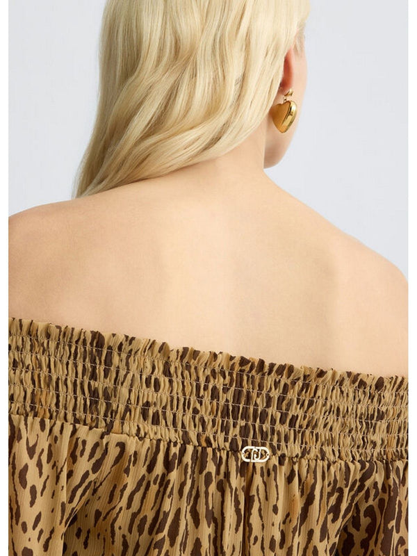 Vestiti da cocktail Donna Liu Jo - Abito animalier - Multicolore