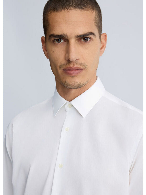 Camicie casual Uomo LIU JO UOMO - Camicia slim fit - Bianco