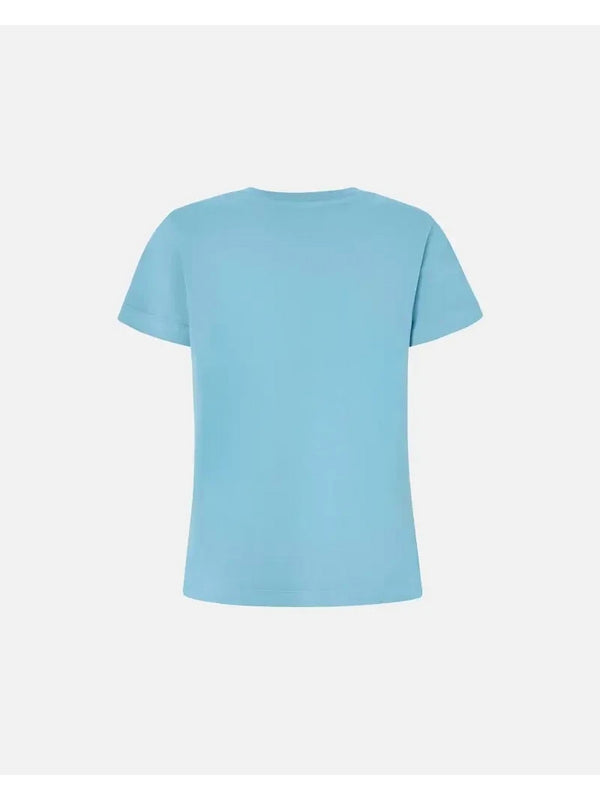 T-shirt Donna Pinko - T-shirt mini logo PINKO - Azzurro