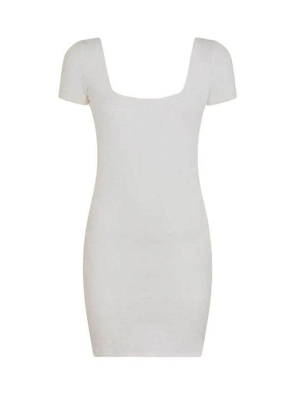 Vestiti casual Donna Me Fui - Vestito Corto - Bianco