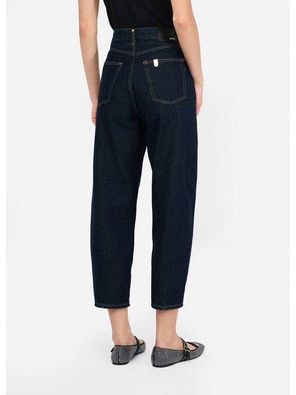 Jeans Donna Liu Jo - Jeans New Barrel H.w - Blu