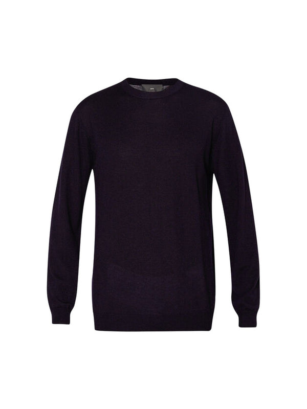 Maglie Uomo LIU JO UOMO - Pullover nero 100% lana - Nero