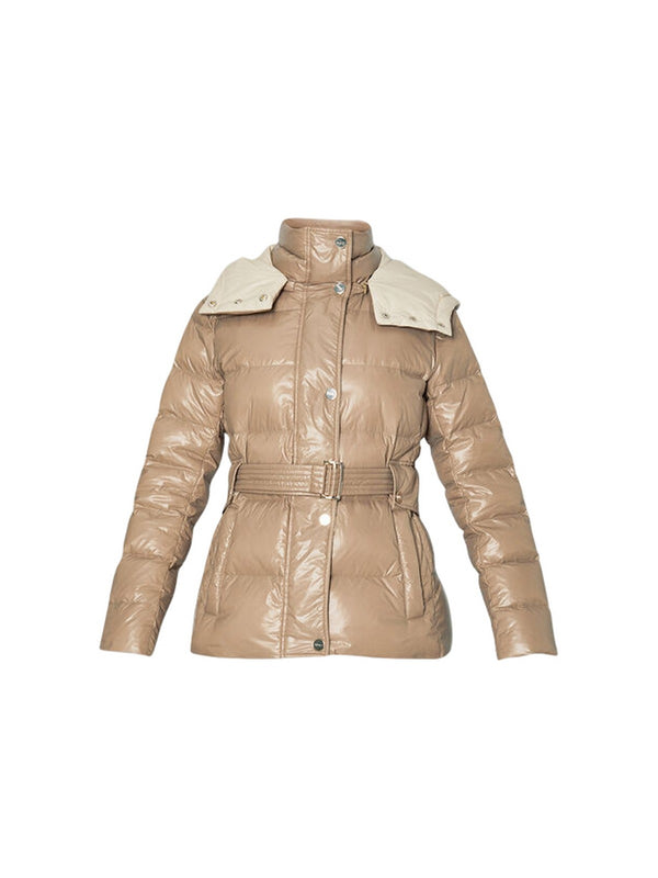 Giubbotti Donna Liu Jo - Giacca imbottita con cappuccio - Beige