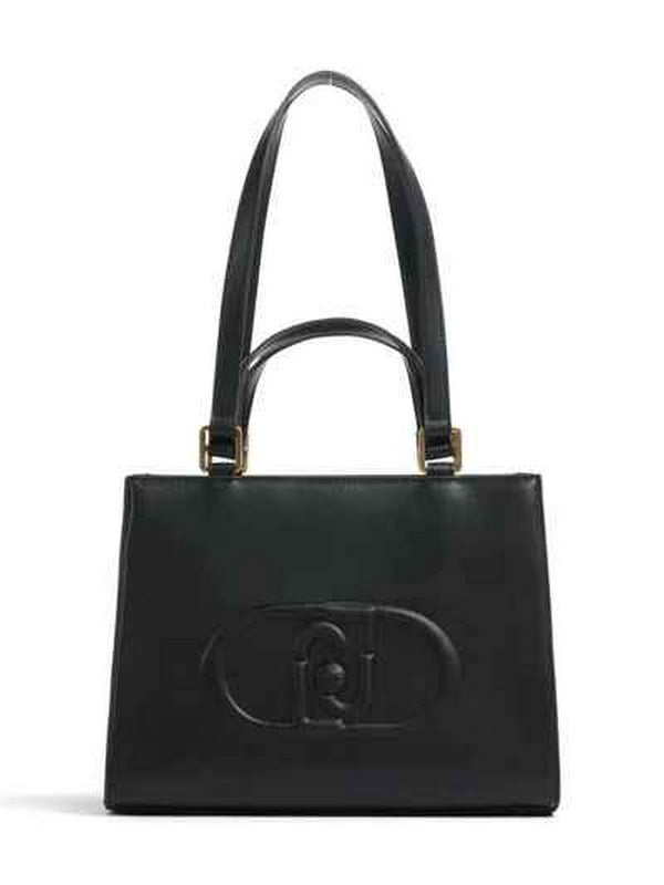 Borse a mano Donna Liu Jo - Shopping bag con logo - Nero