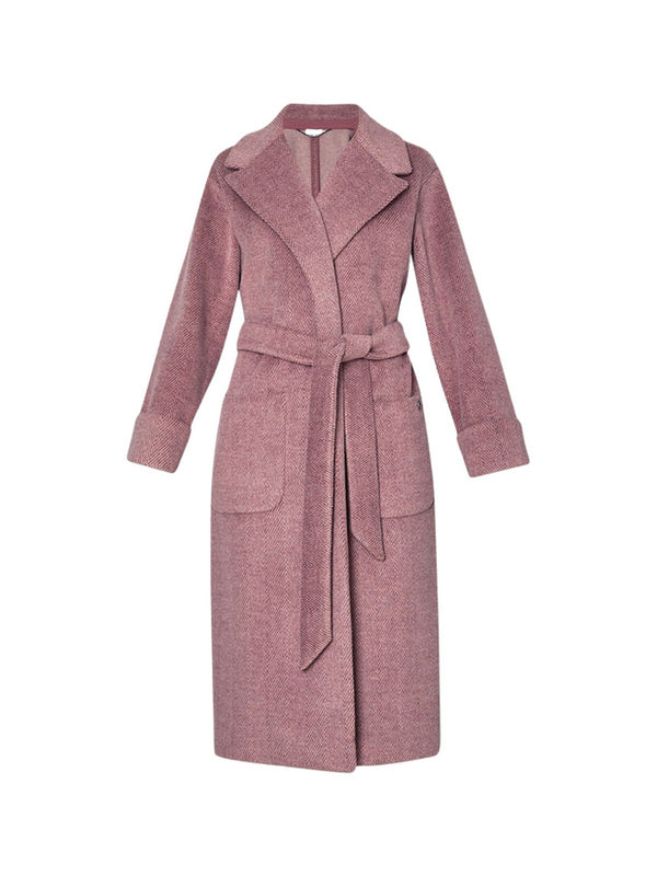 Cappotti Donna Liu Jo - Cappotto chevron lurex® - Rosa