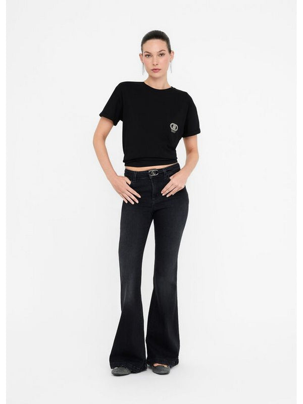 T-shirt Donna Liu Jo - T-Shirt - Nero