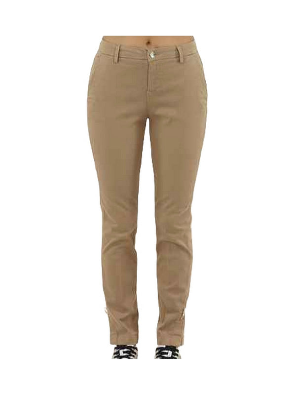 Pantaloni Donna Liu Jo - Pant. Chino Reg W. - Beige