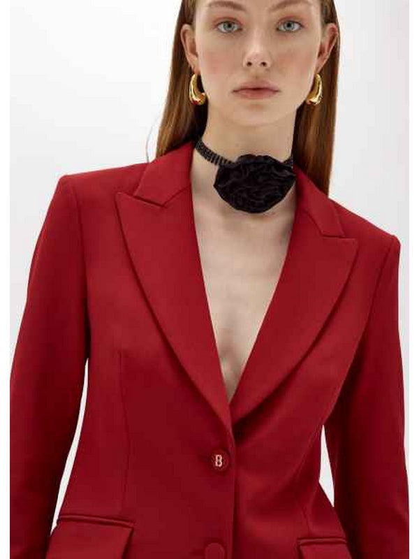 Giacche Donna Blugirl - Giacca Blazer In Crêpe Stretch - Rosso