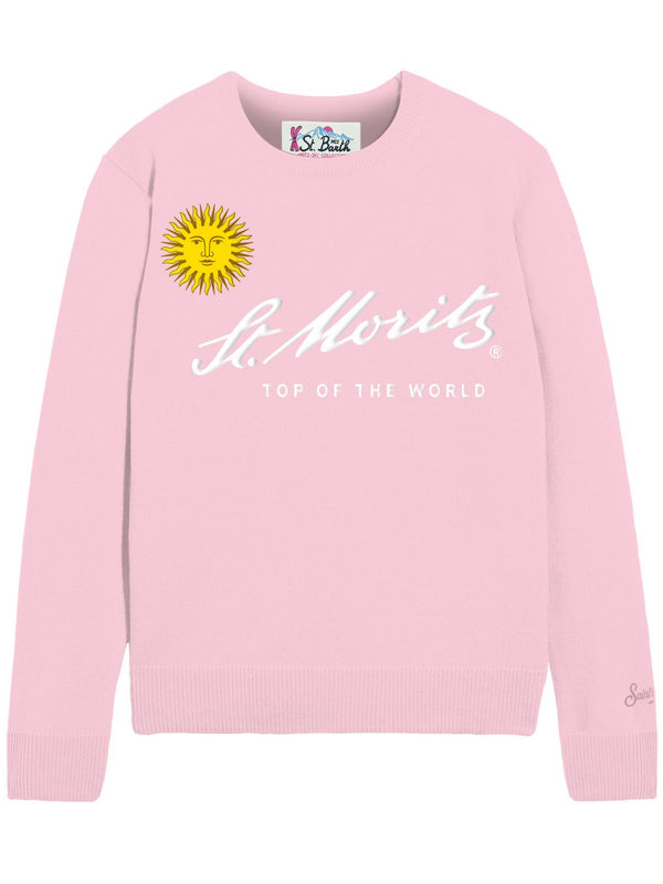 Maglie Donna Mc2 Saint Barth - Maglia New Queen St Moritz Sun 21 Emb - Rosa
