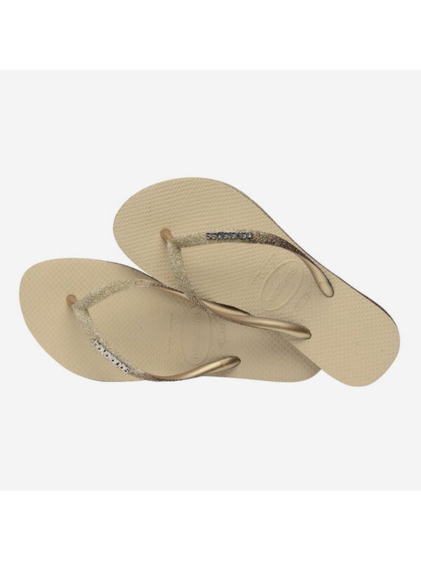 Infradito Donna Havaianas - Havaianas Slim Sparkle - Sabbia
