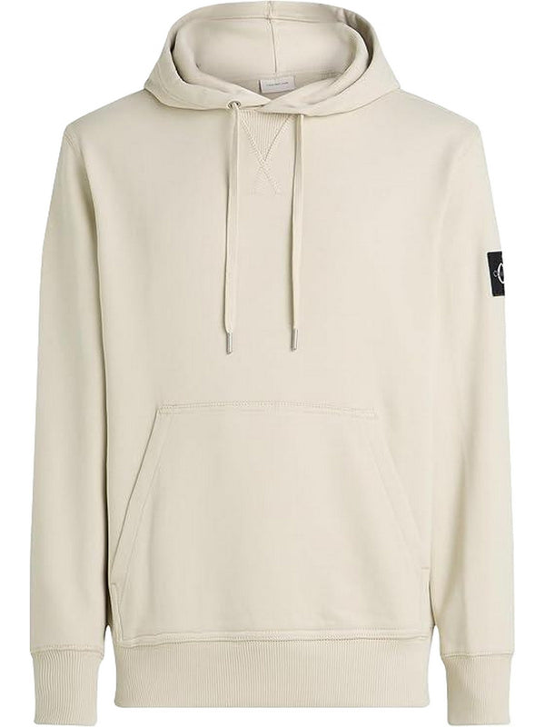 Felpe con cappuccio Uomo Calvin Klein - Felpa Con Cappuccio - Beige