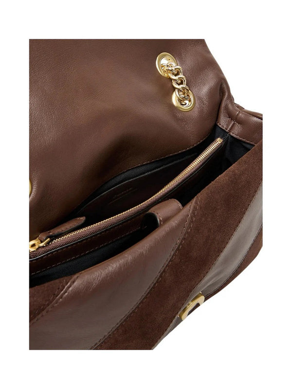 Borse a tracolla Donna Pinko - Love Puff Classic Cl - Marrone
