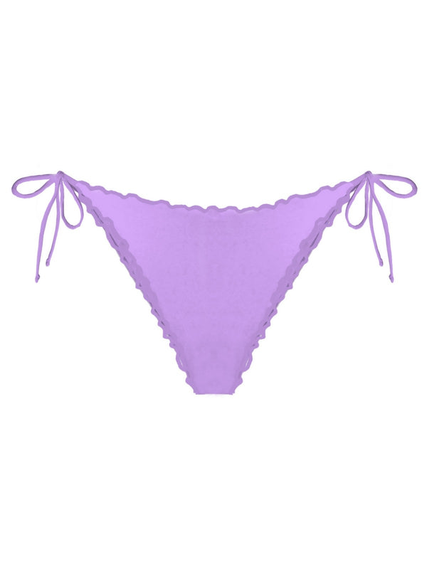 Slip, tanga e culotte Donna Mc2 Saint Barth - Slip da bagno sgambati da donna 24 LILAC - Lilla