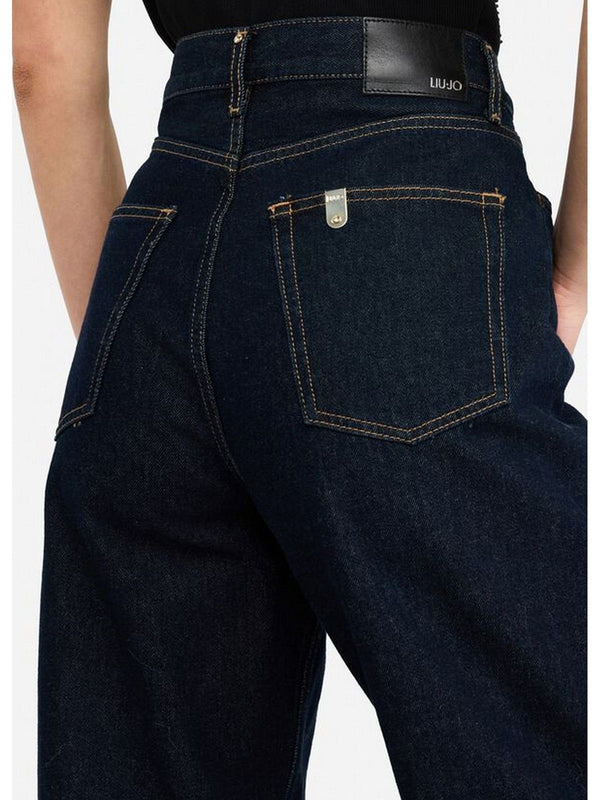 Jeans Donna Liu Jo - Jeans New Barrel H.w - Blu