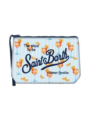 Mc2 Saint Barth Pochette Aline Happy Cocktail Double Stripes 31 - Alin001