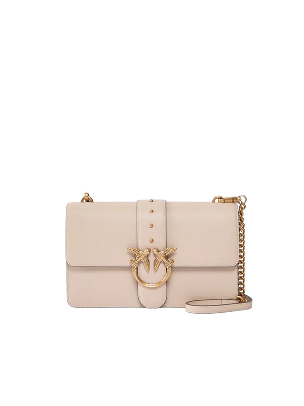 Pinko Borsa Love One Classic Donna Grigio Tortora RR8Q in Pelle 105857A0F1