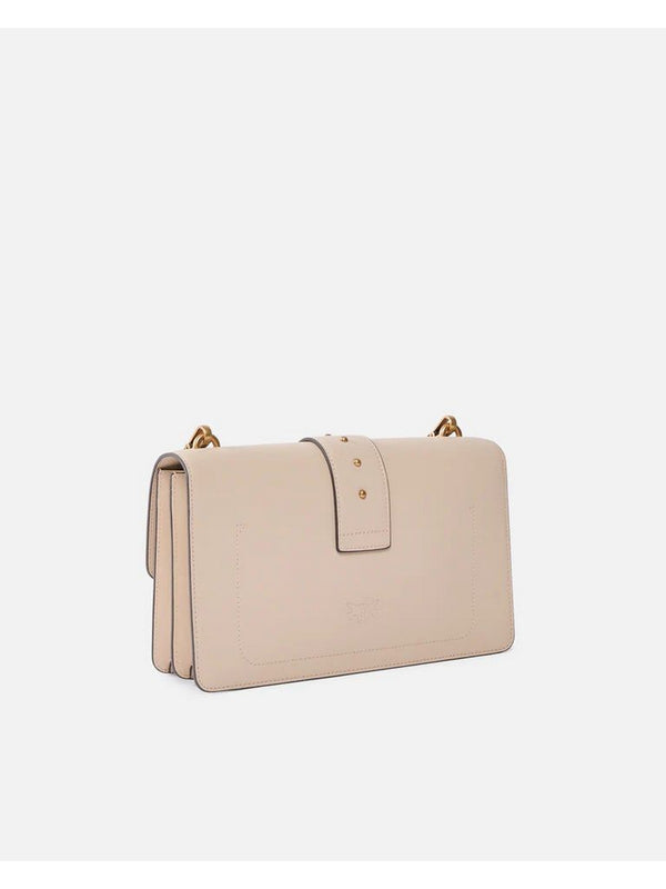 Pinko Borsa Love One Classic Donna Grigio Tortora RR8Q in Pelle 105857A0F1