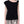Carica l'immagine nel Visualizzatore galleria, Pinko T-Shirt Donna Marlena in Jersey di Cotone Nero con Nodo sulla Spalla - 106373A35D-PJD
