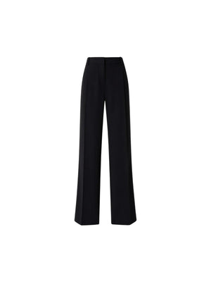 Pinko Pantalone Donna Paula Fluido Nero Palazzo Elegante - 106607A18E-Z99