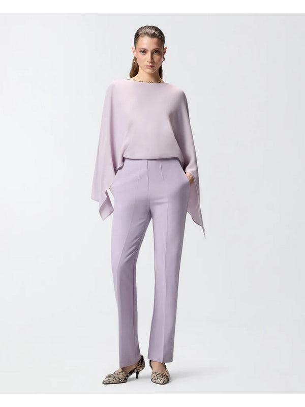 Pinko Tuta Elegante Donna Bietole Color Glicine in Crepe de Chine - 106641A35J Y46