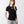 Carica l'immagine nel Visualizzatore galleria, Pinko T-Shirt Donna Nera BRUGHERIO in Costina con Logo Love Birds  106815A3AL-ZZ2
