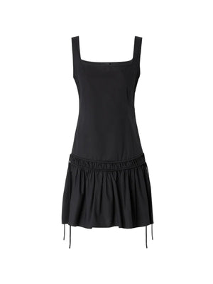 Pinko Abito Corto Donna Nero con Arricci e Coulisse ENNA  106831A2LD-Z99